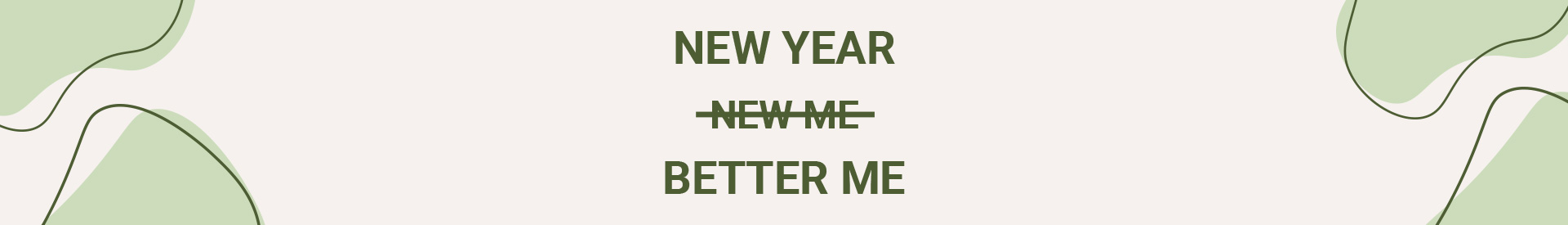 New Year Better Me