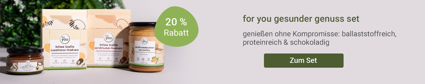 New Year Better Me - gesunder genuss set