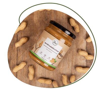 Aus 100% naturbelassenen Erdnüssen Aus 100% naturbelassenen Erdnüssen