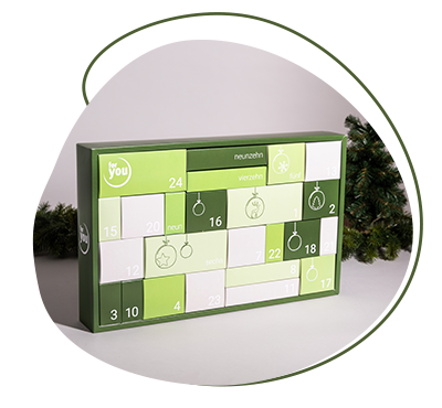 for you – for me – for everybody Gesunder Adventskalender - für jeden geeignet