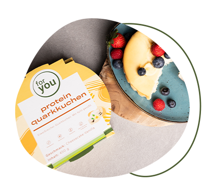 Protein Quarkkuchen - schonend hergestellt