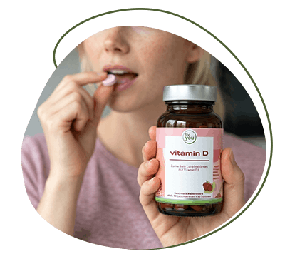 Vitamin D Lutschtabletten für Knochen & Immunsystem