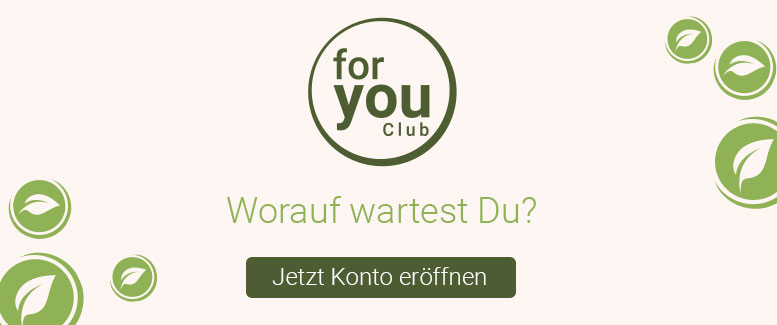 for you Club - Bonusprogramm Punkte sammeln
